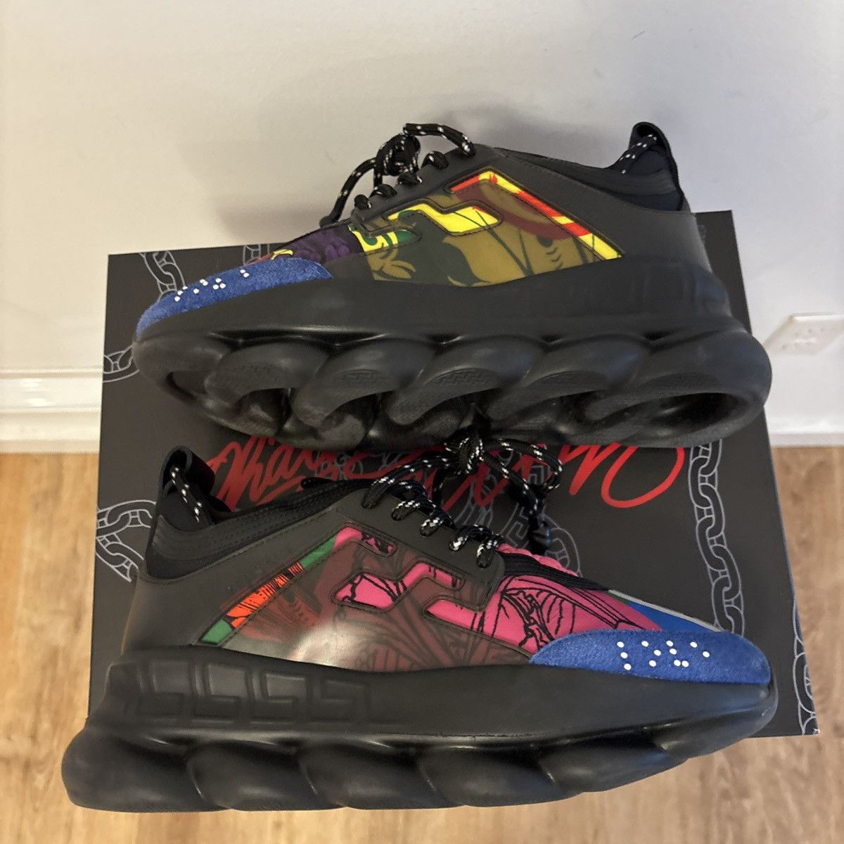 Versace Versace Chain React Multicolor size 42 Size US 9 / EU 42 - 2 Thumbnail