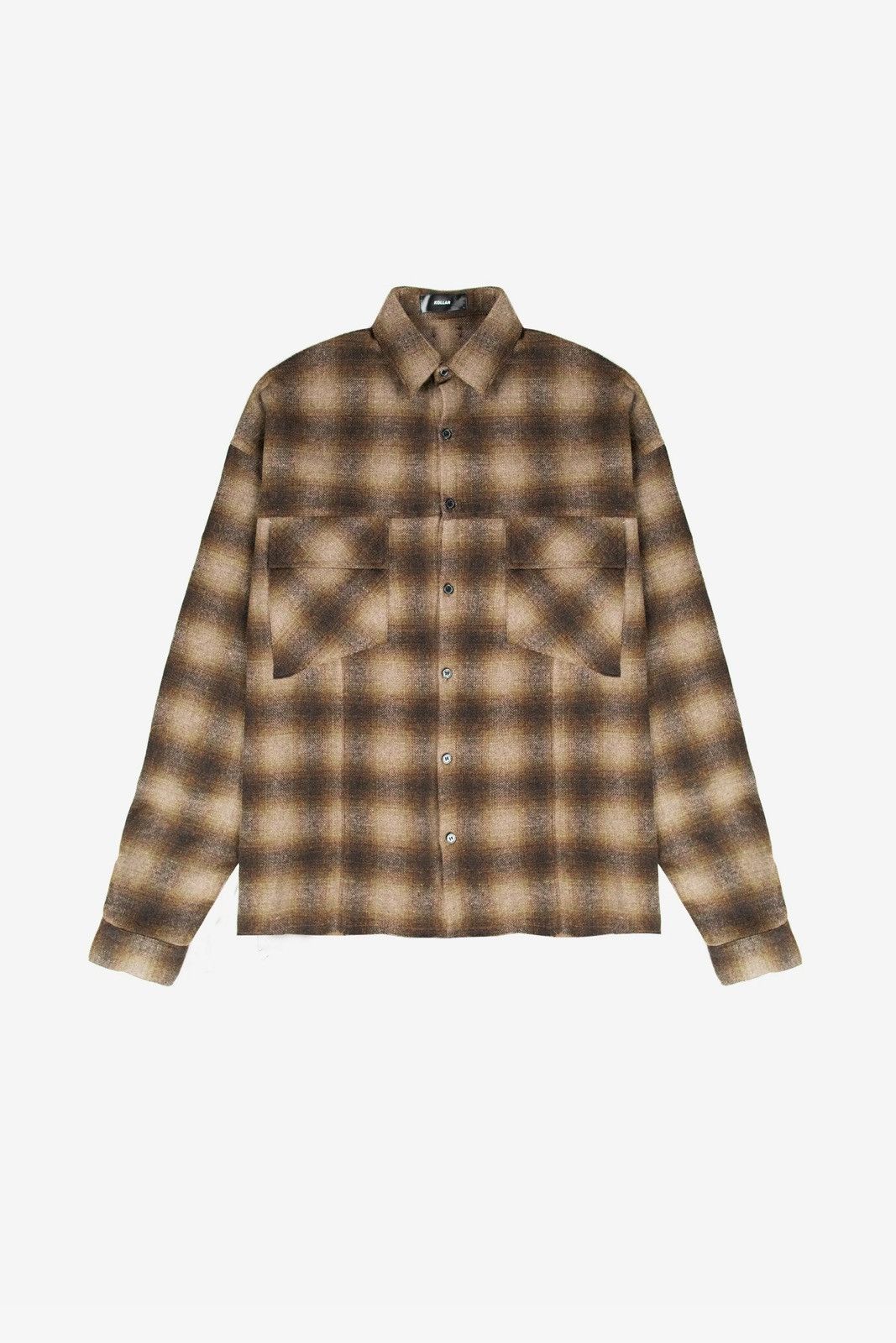 Designer × Kollar Clothing Kollar clothing brown flannel Size US XL / EU 56 / 4 - 1 Thumbnail