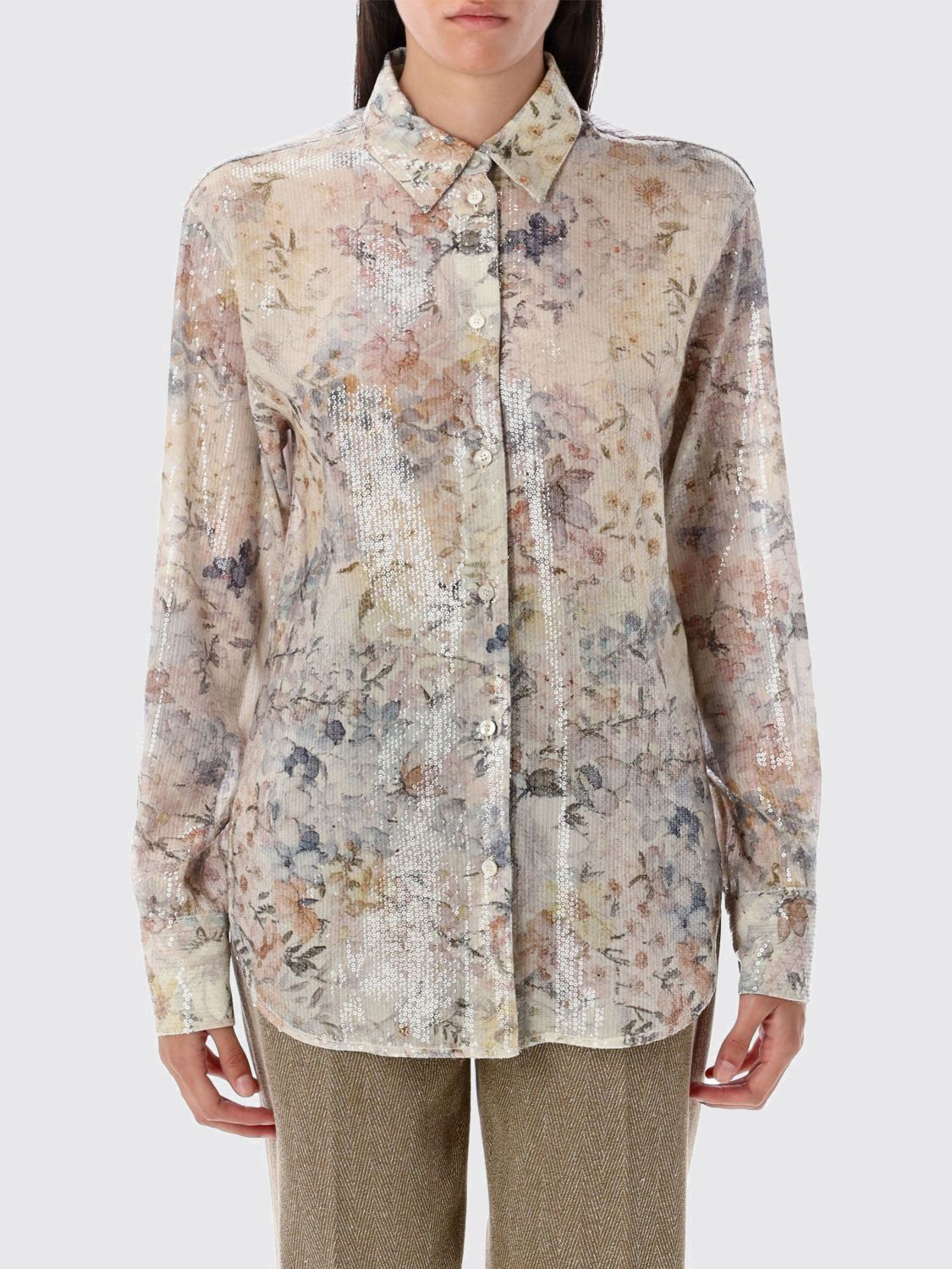 Golden Goose Golden Goose Shirt Woman Multicolor Size S / US 4 / IT 40 - 1 Thumbnail