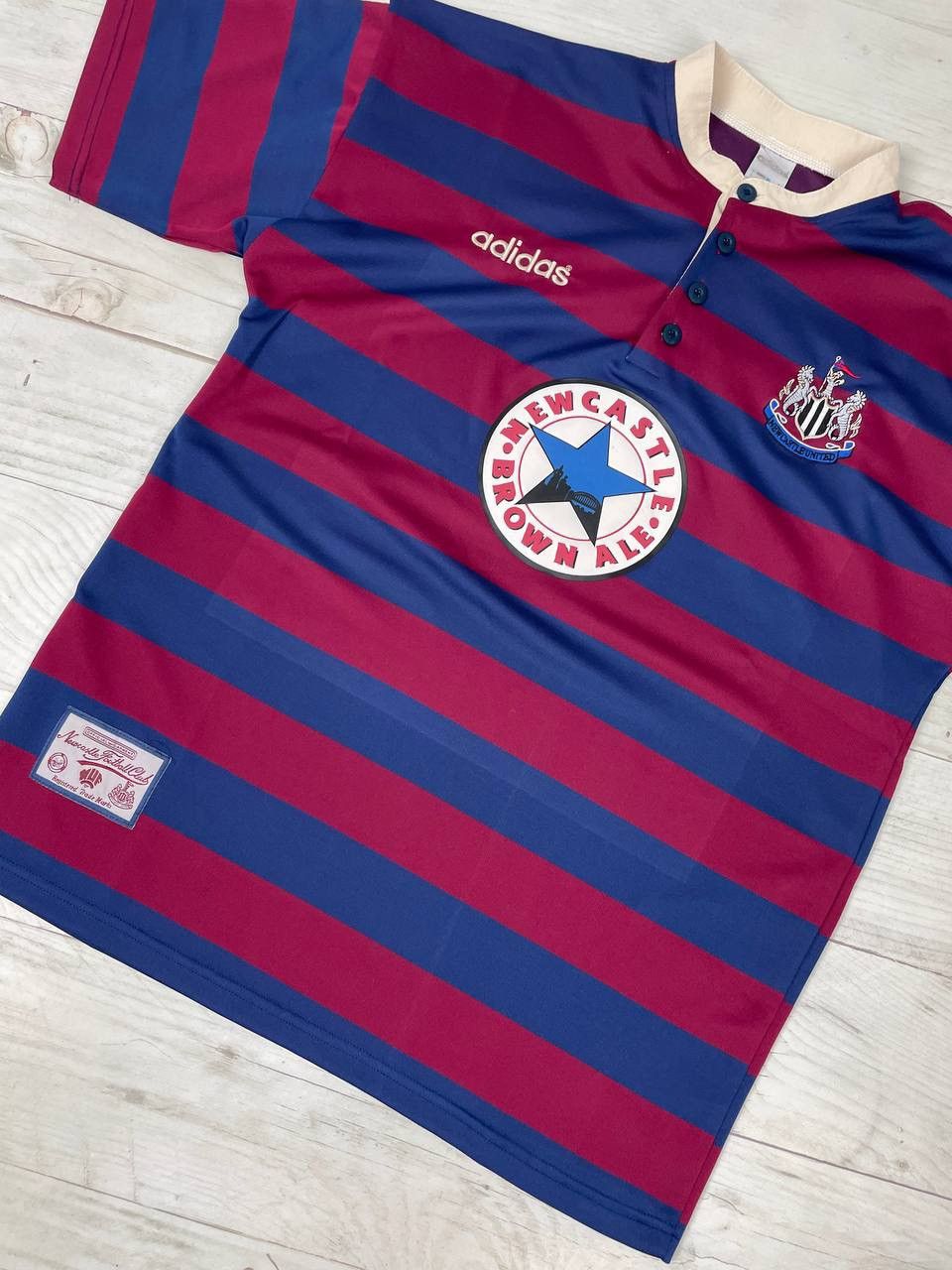 Vintage Newcastle 1995 1996 Away Shirt Soccer Jersey - Main Image