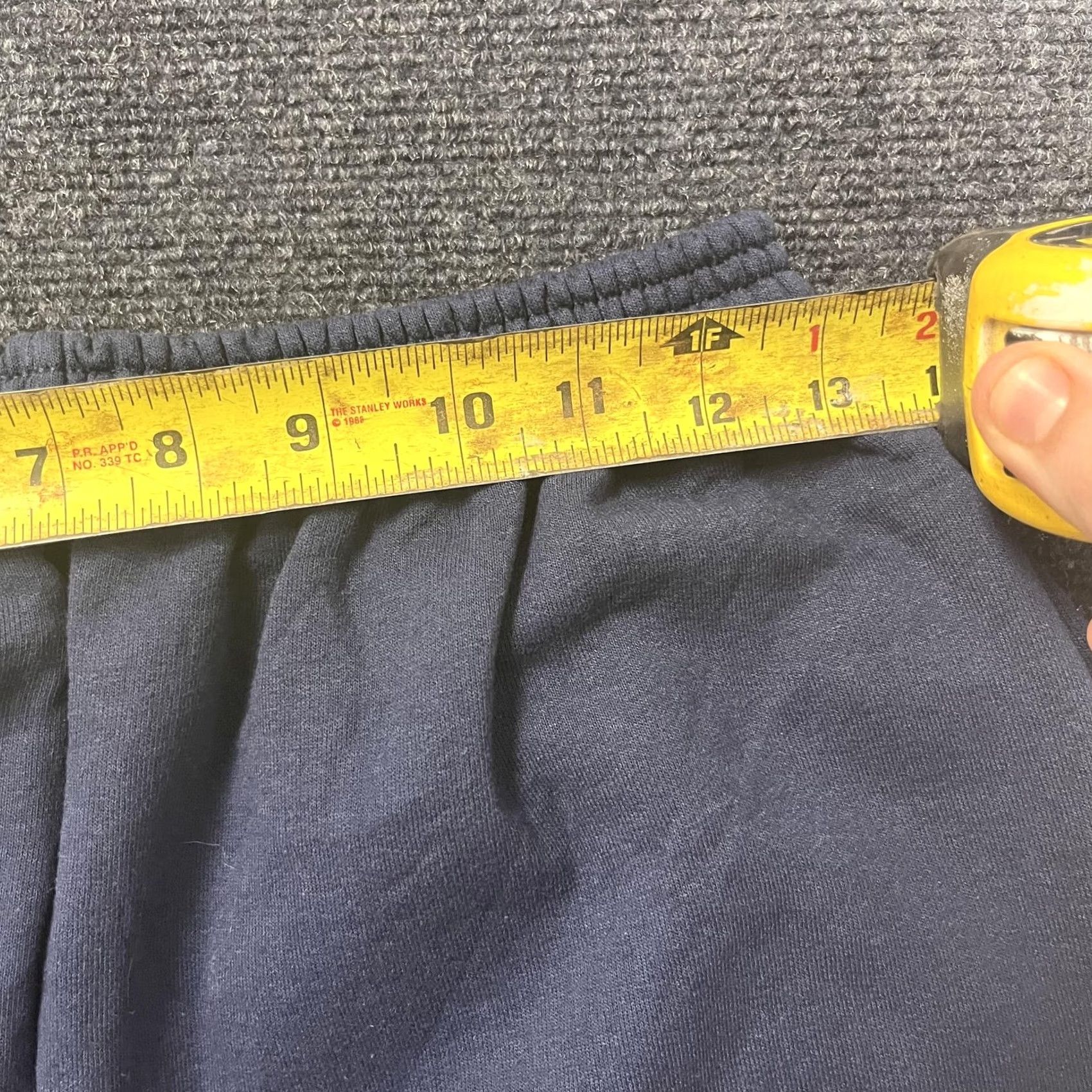 Champion Champion Sweatpants Mens Medium Blue Fleece Joggers Elastic Waist Pockets Logo Size US 31 - 7 Thumbnail