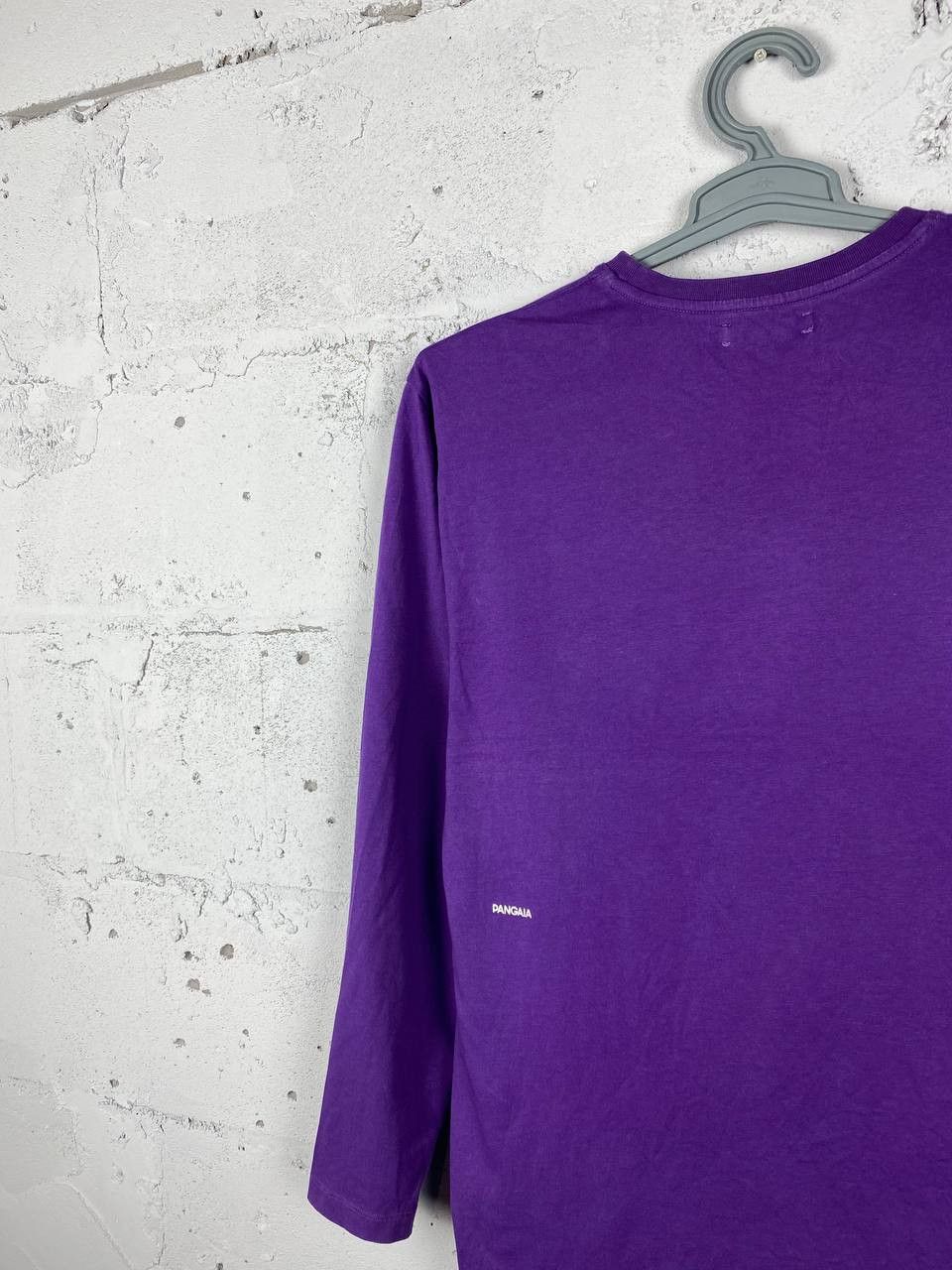 Pangaia Pangaia Organic Cotton Logo L/S T-Shirt Violet Size US L / EU 52-54 / 3 - 10 Thumbnail