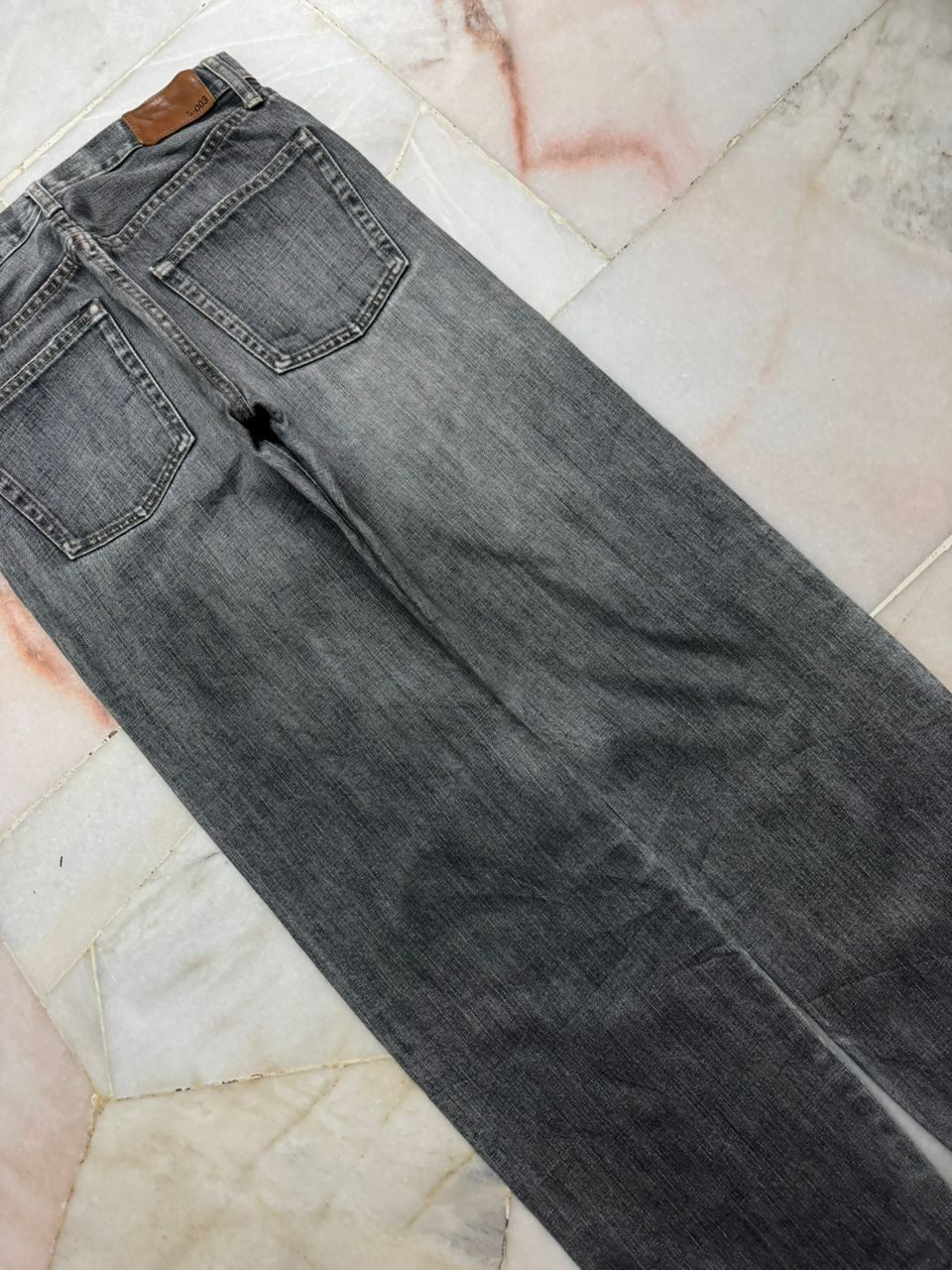 Uniqlo 💥Sick💥Vintage Uniqlo Easy Fit Straight Insane Stoned Faded Size US 30 / EU 46 - 20 Thumbnail