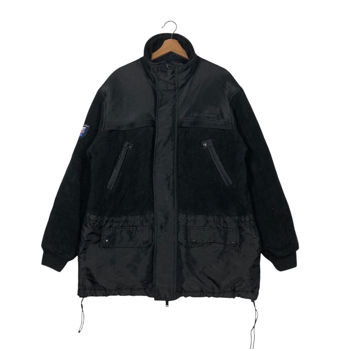 Ralph Lauren 📌Vintage Polo Sport Ralph Lauren Rich Black Zipper Ski Wear Size US L / EU 52-54 / 3 - 2 Thumbnail