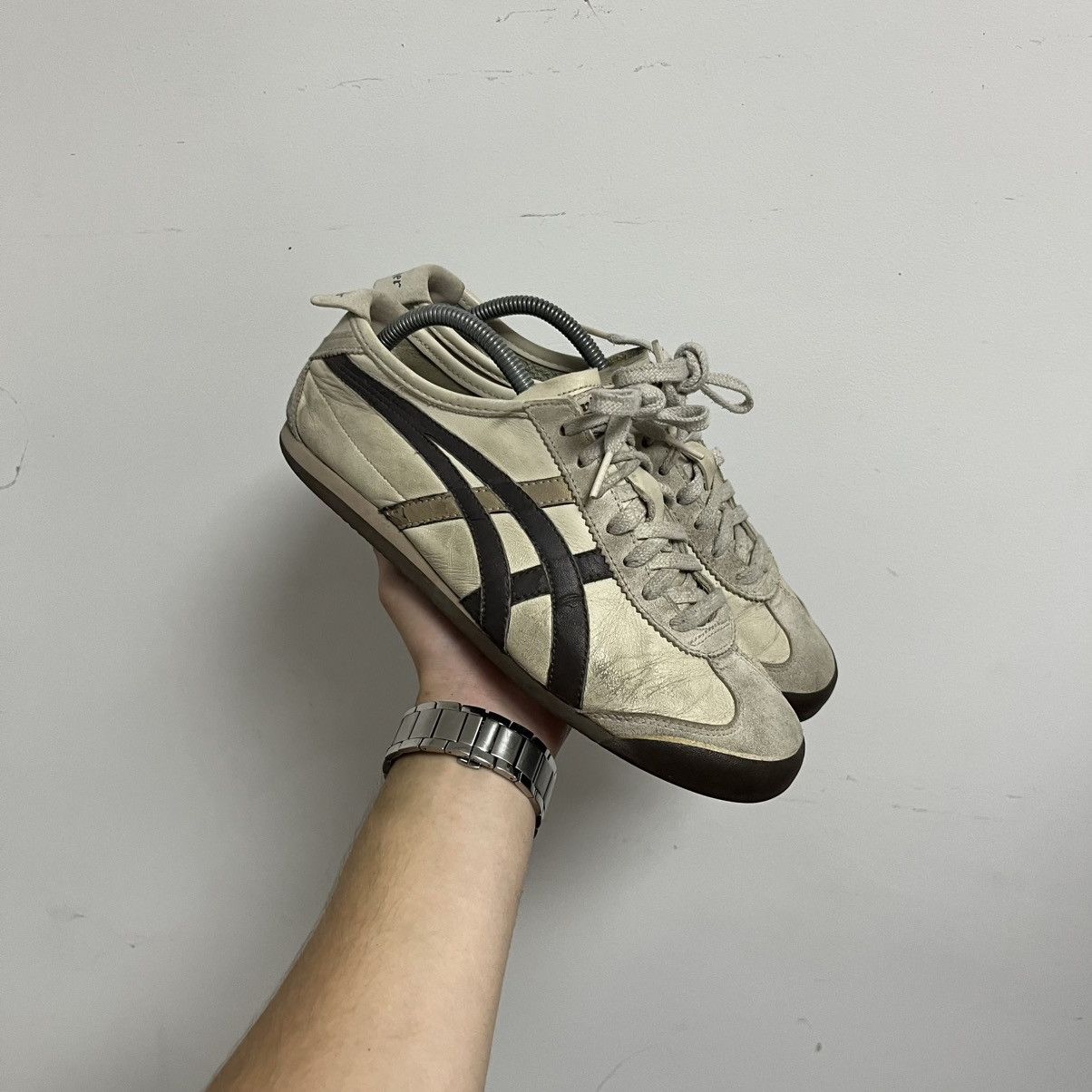 Asics Asics Tiger Onitsuka Leather Vintage Sneakers 90s Size US 7.5 / EU 40-41 - 2 Thumbnail