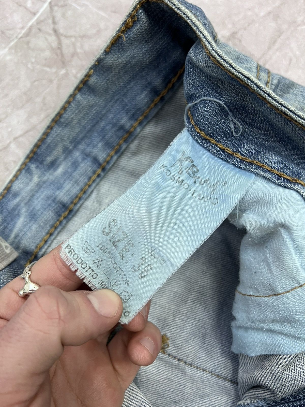 14th Addiction × Japanese Brand × Le Grande Bleu (L.G.B.) SALE💣💣 Junya Watanabe G Star Style Raw Bondage GOA Cargo Size US 36 / EU 52 - 7 Thumbnail