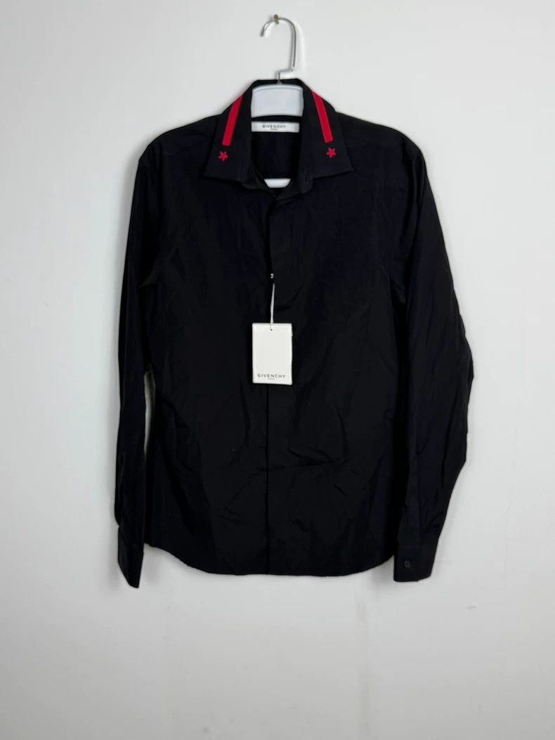 Givenchy Givenchy Size38 Black classic five-star shirt, size 38, mad Size US M / EU 48-50 / 2 - 1 Thumbnail