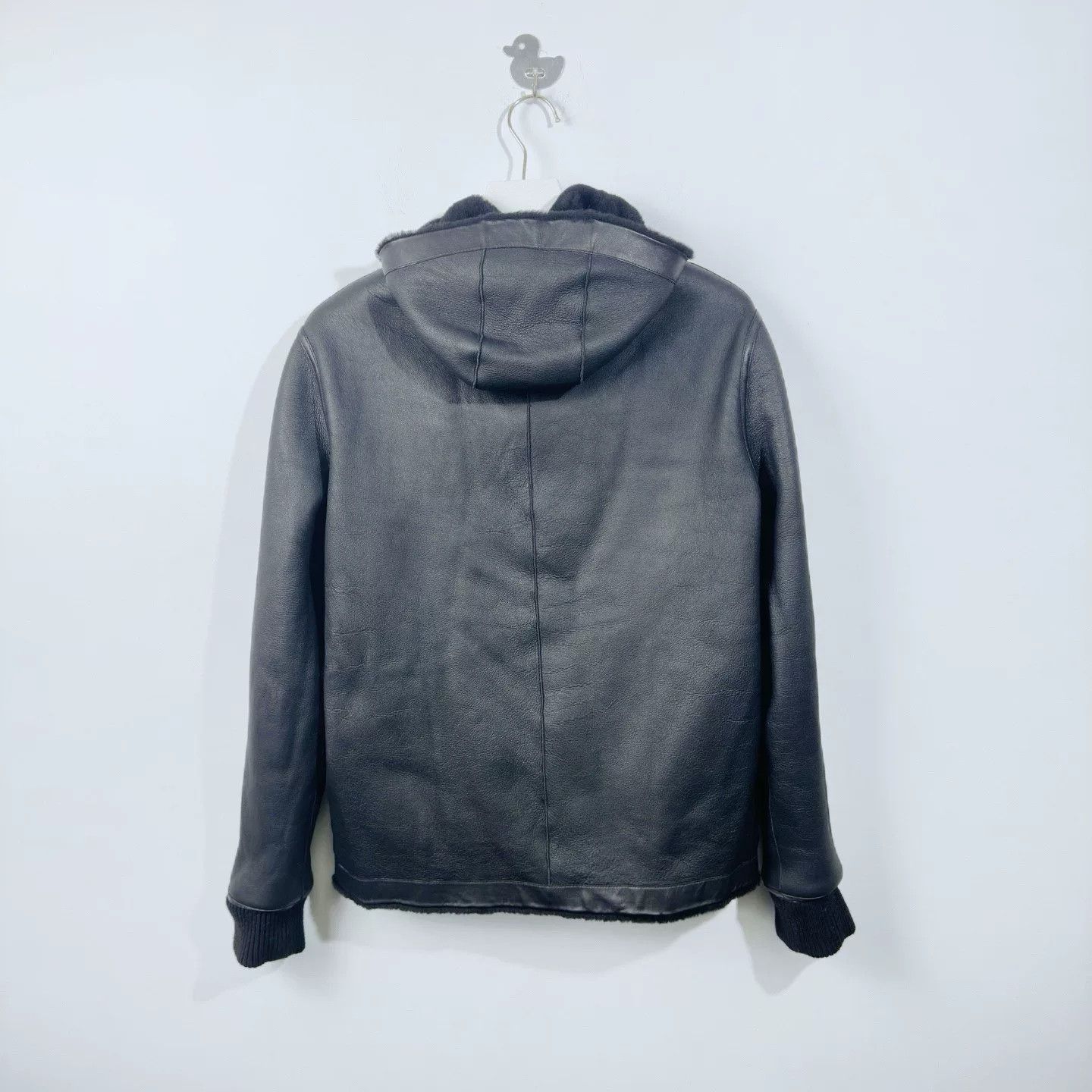 Fendi Fendi Black Monster Reversible Shearling Jacket Size US M / EU 48-50 / 2 - 4 Thumbnail