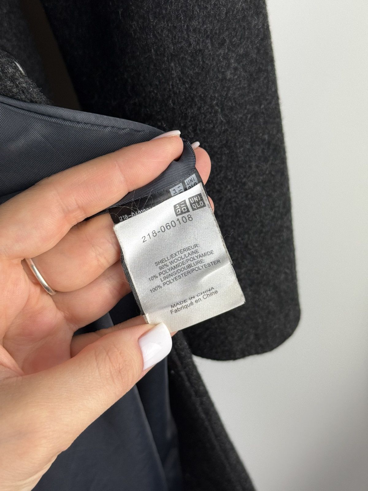 Jil Sander × Uniqlo +J Jil Sander Uniqlo Ladies Single Breasted Wool Coat Jacket Size S / US 4 / IT 40 - 20 Thumbnail