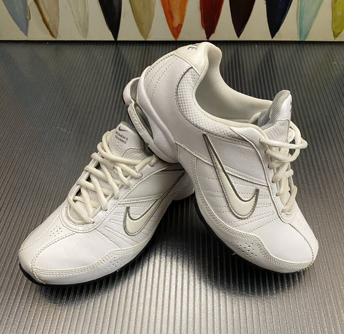 Nike Nike Air Exceed Training Sneakers White Leather 8 Size US 8 / IT 38 - 1 Thumbnail