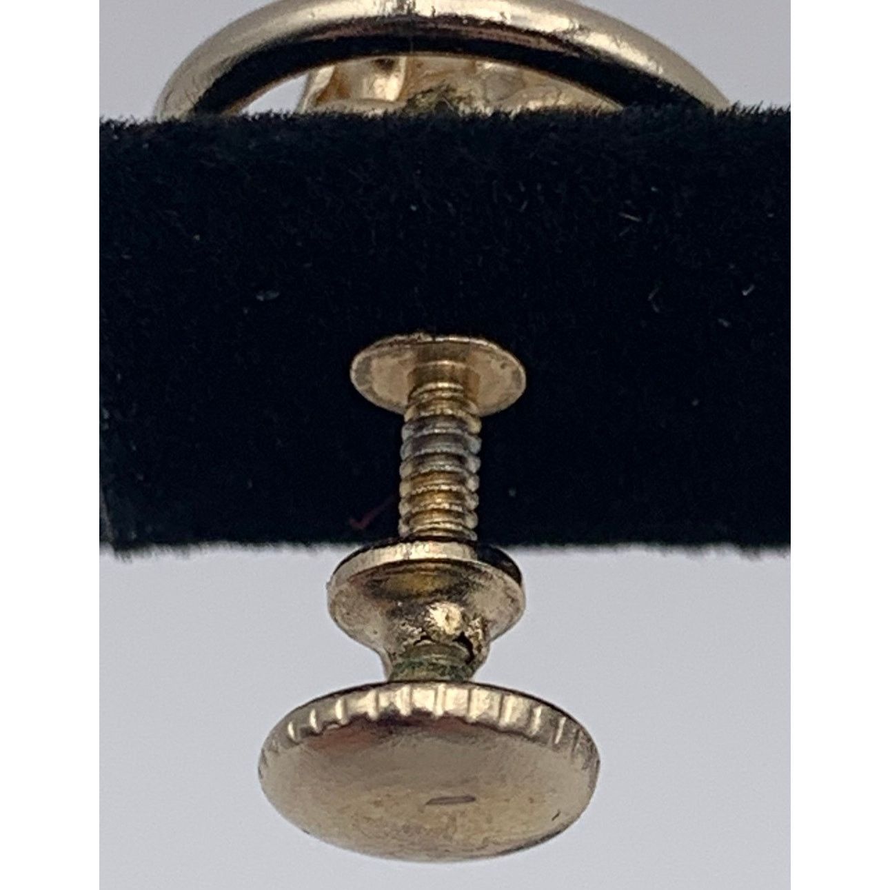 Other Earrings Gold Hoops Pearl Screw Back Vintage READ Size ONE SIZE - 11 Thumbnail