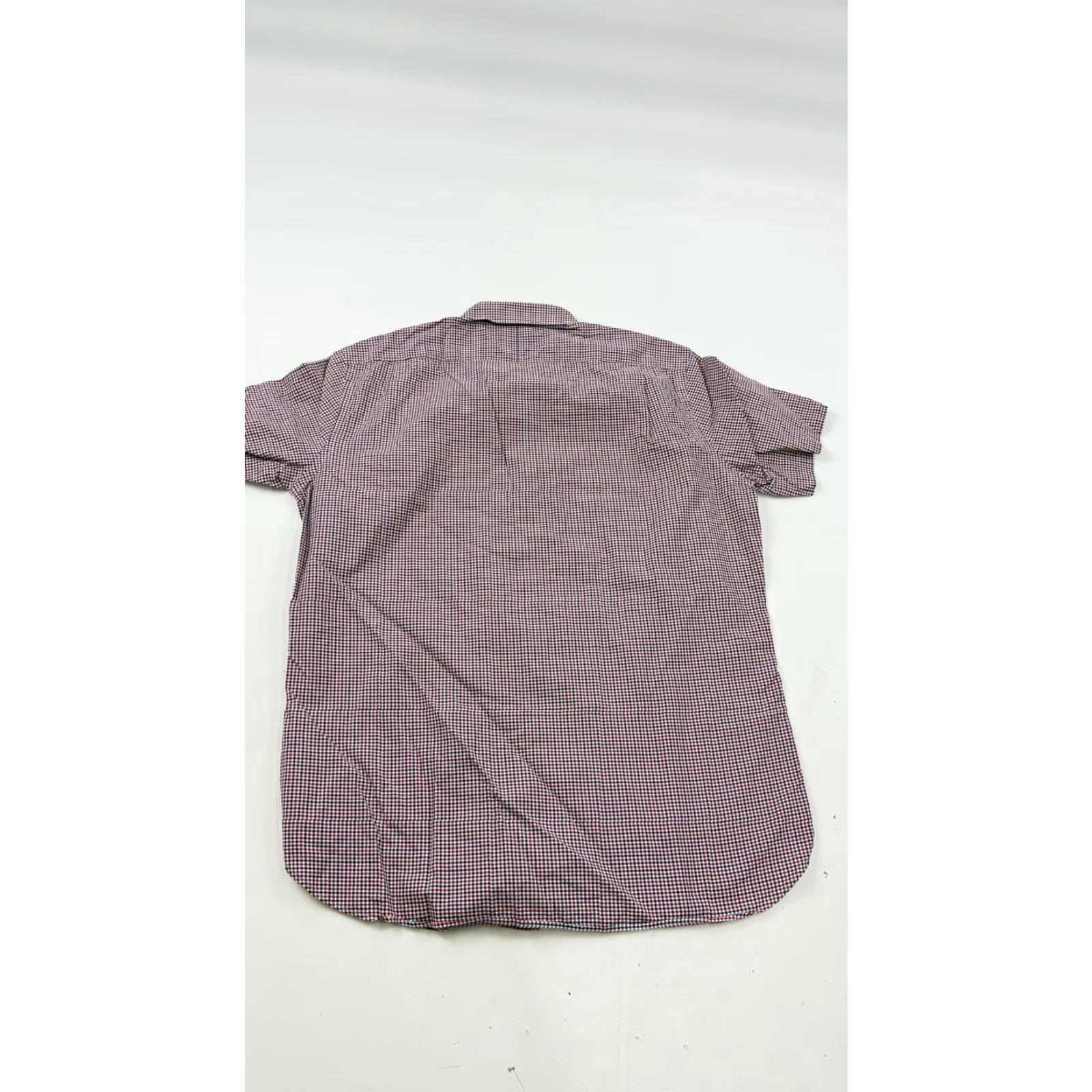 J.Crew J.Crew Shirt Mens Large Red Blue Check 100% Cotton Short Sleeve Ludlow Size US L / EU 52-54 / 3 - 6 Thumbnail
