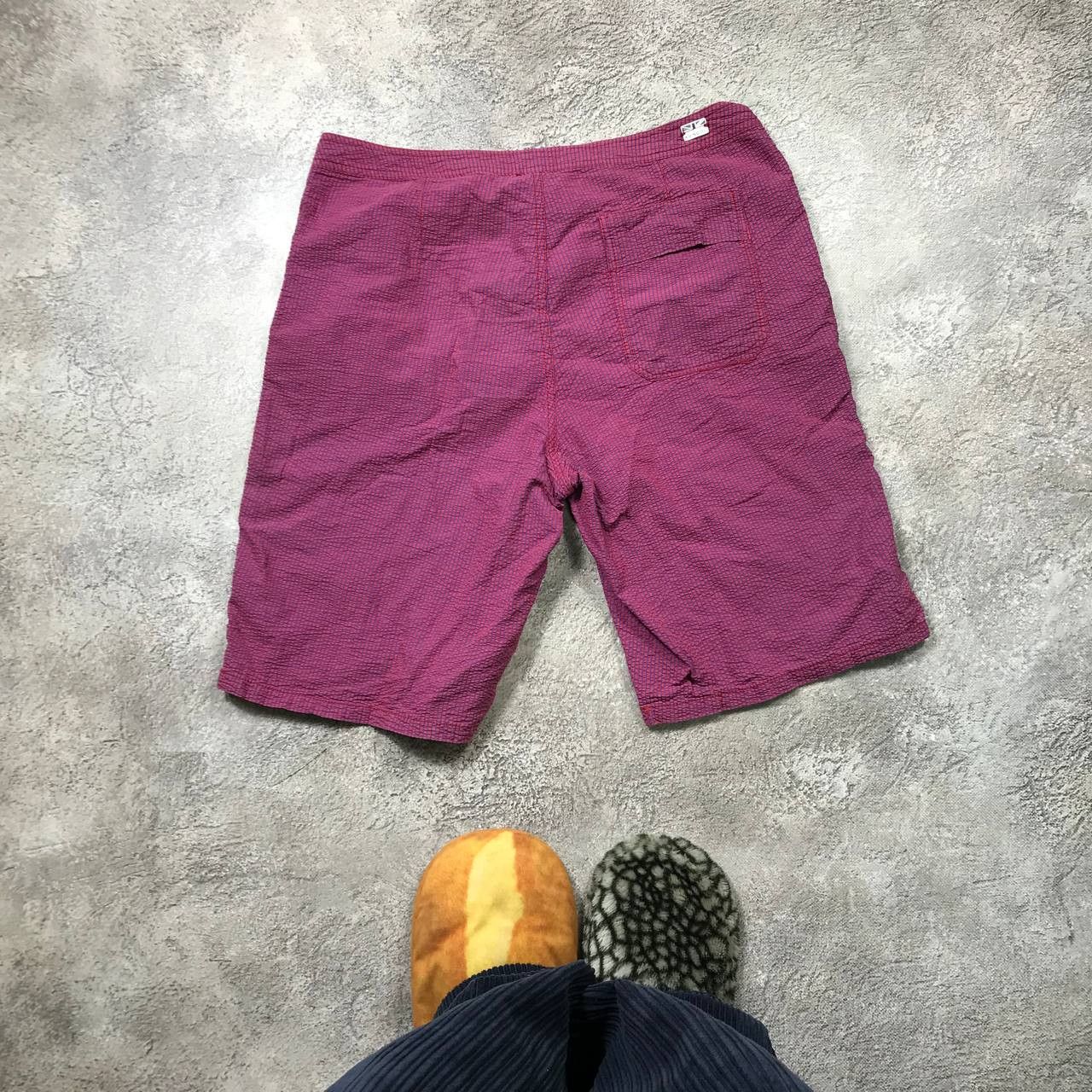Vintage Vintage Y2K Baggy Shorts Streetwear Skate Casual Purple 33 Size US 33 - 3 Thumbnail