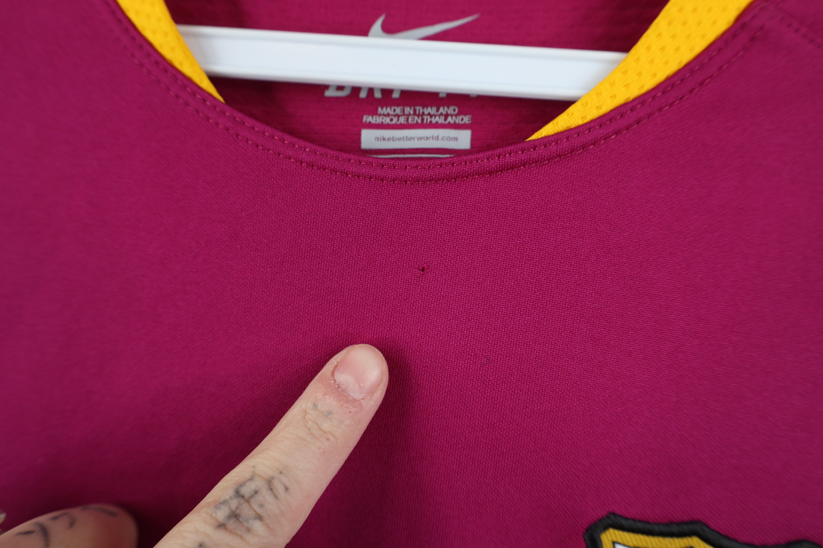 Nike Nike FC Barcelona Soccer Jersey Shirt Training Purple Size US M / EU 48-50 / 2 - 7 Thumbnail