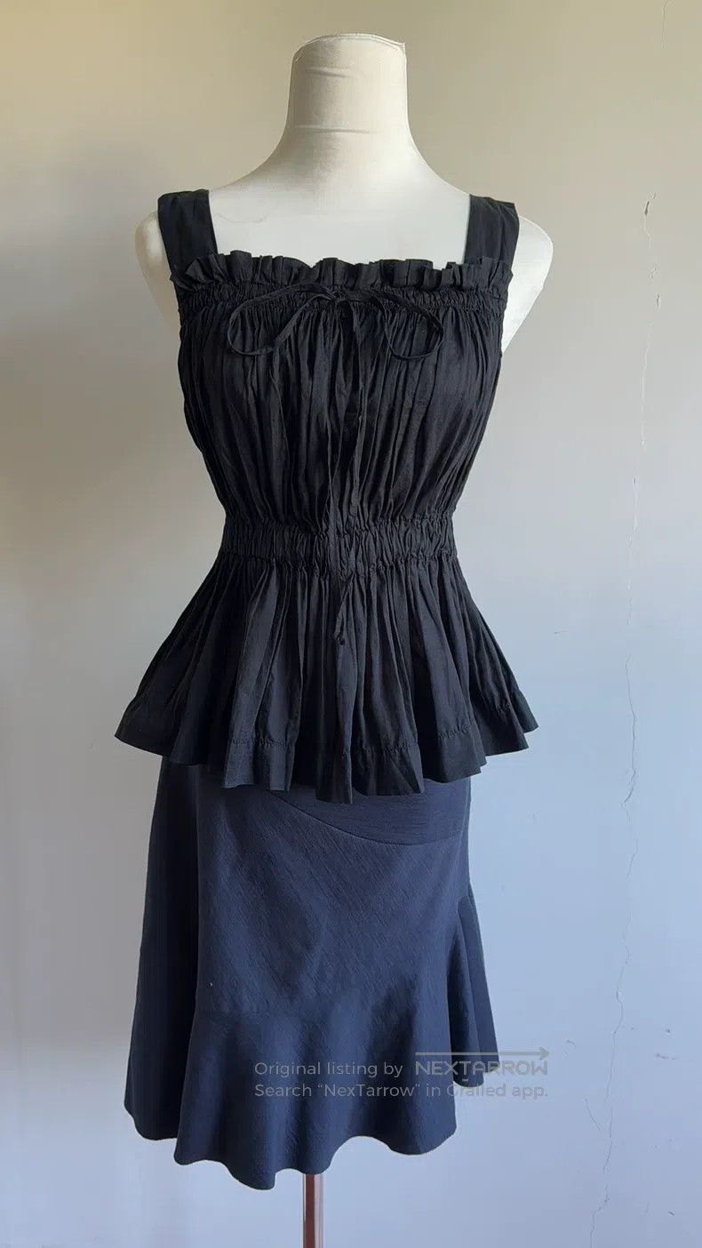 Vivienne Westwood Vivienne Westwood Black pleated top Size XS / US 0-2 / IT 36-38 - 4 Thumbnail