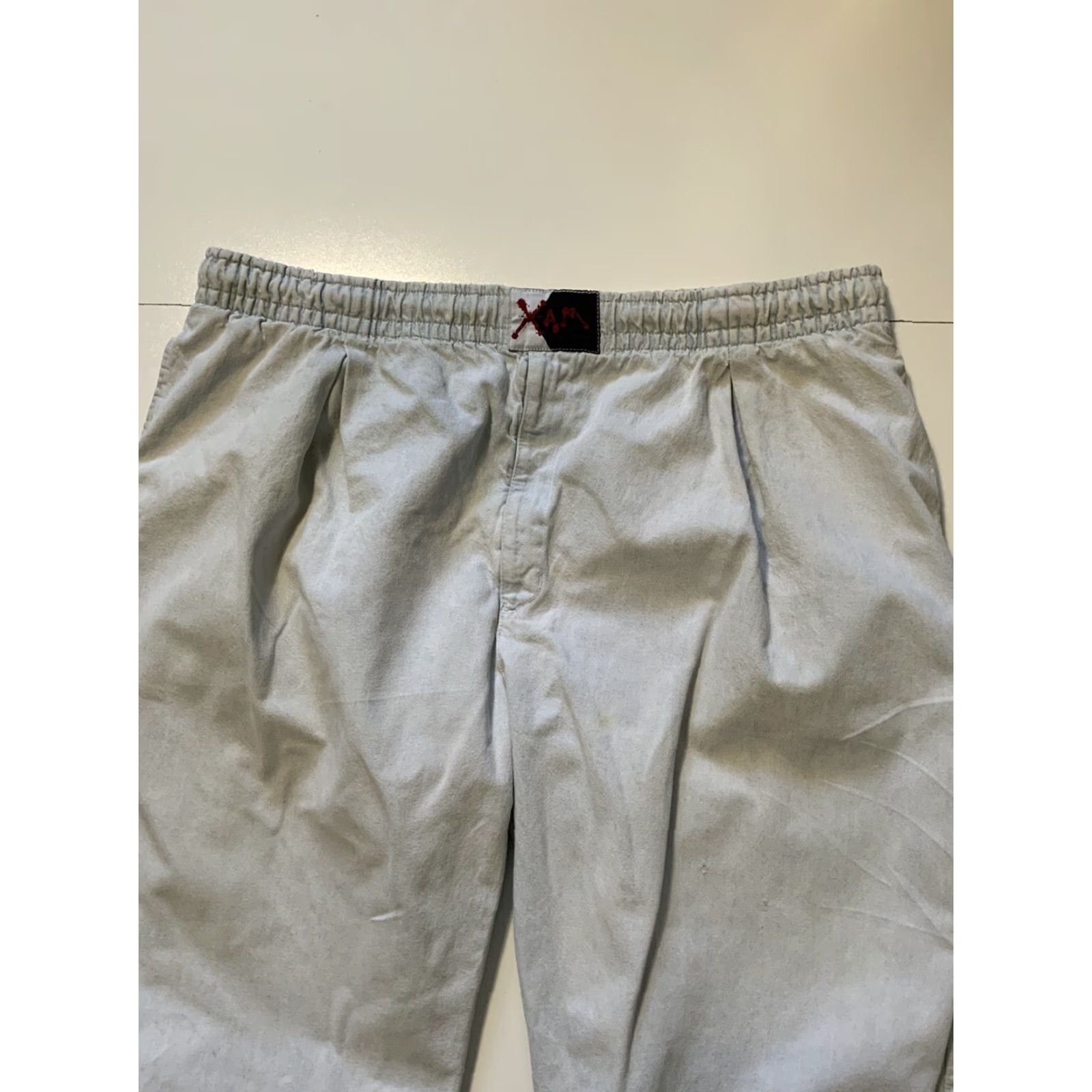 Vintage VINTAGE 80s 90s XAM MC Hammer Beach Muscle Light Wash Denim Jogger Pants XL Size US 36 / EU 52 - 4 Thumbnail