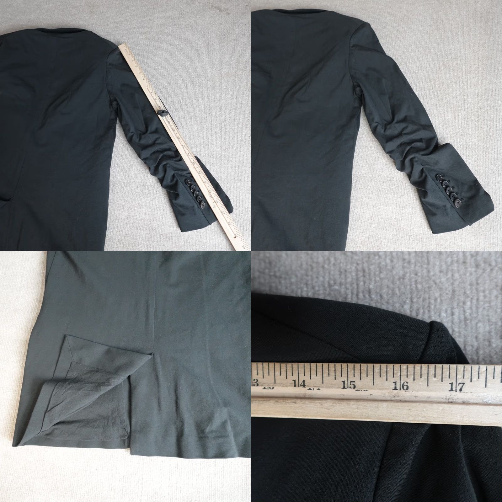 Polo Ralph Lauren Veronica Beard Womens Blazer M Black Peak Lapel Working Cuffs Polo Ralph Lauren Blazer Size M Womens Mens? Size M / US 6-8 / IT 42-44 - 9 Thumbnail