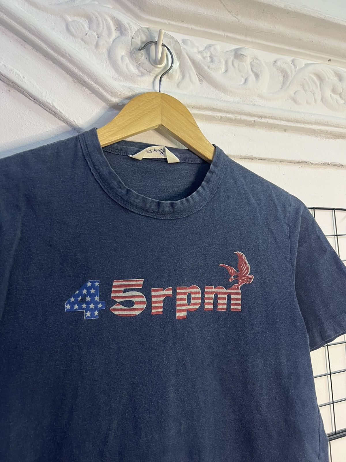 Kapital Vintage 45Rpm Usa Spellout Tee Size US M / EU 48-50 / 2 - 2 Thumbnail