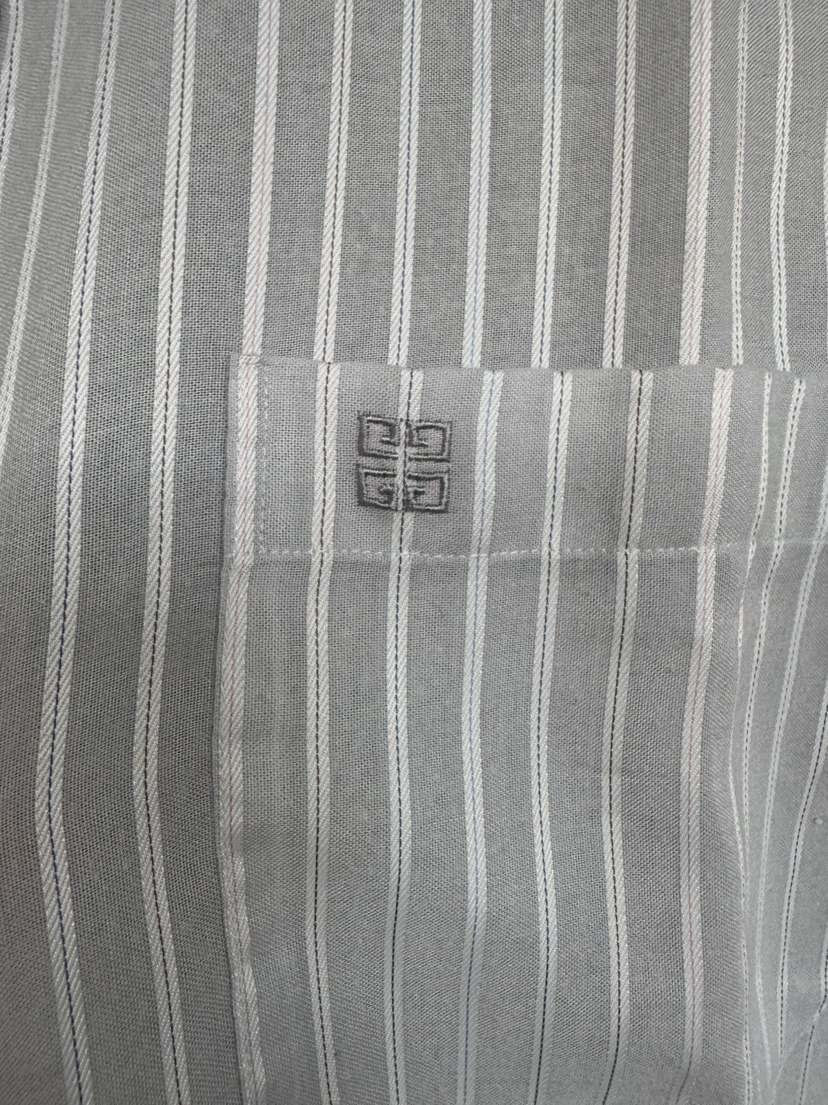 Givenchy GIVENCHY MEN STRIPE LONG SHIRT Size US XL / EU 56 / 4 - 3 Thumbnail