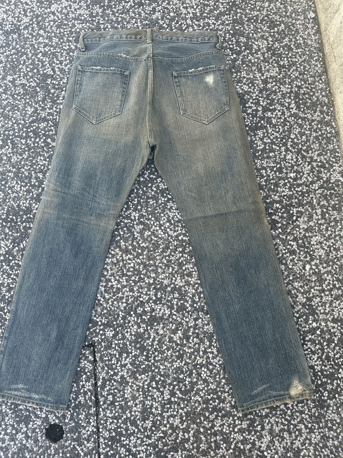The Viridi-anne Distressed The Viridi-Anne x Monochrome Denim Jeans Size US 33 - 15 Thumbnail
