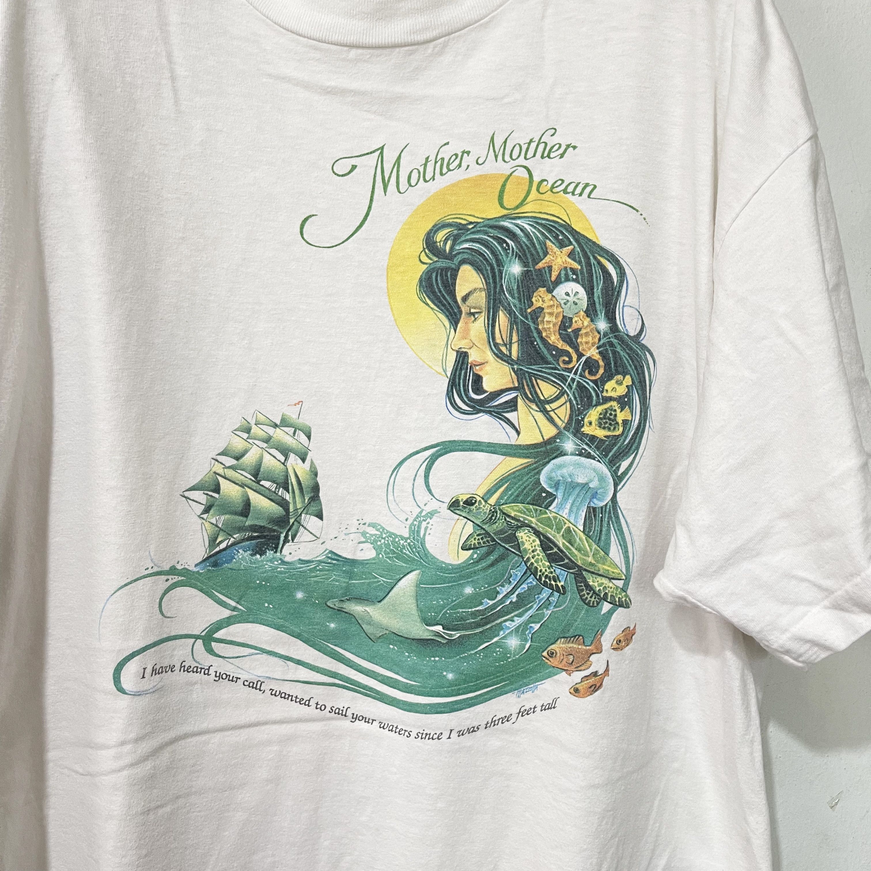Vintage Vintage 1991 Caribbean Soul Treasure Island T-Shirt Size US XXL / EU 58 / 5 - 6 Thumbnail