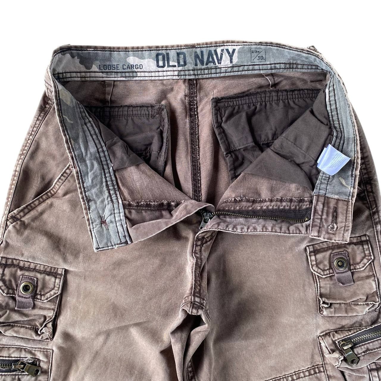 Vintage VINTAGE OLD NAVY LOOSE CARGO UTILITY PANT W29 Size US 29 - 6 Thumbnail