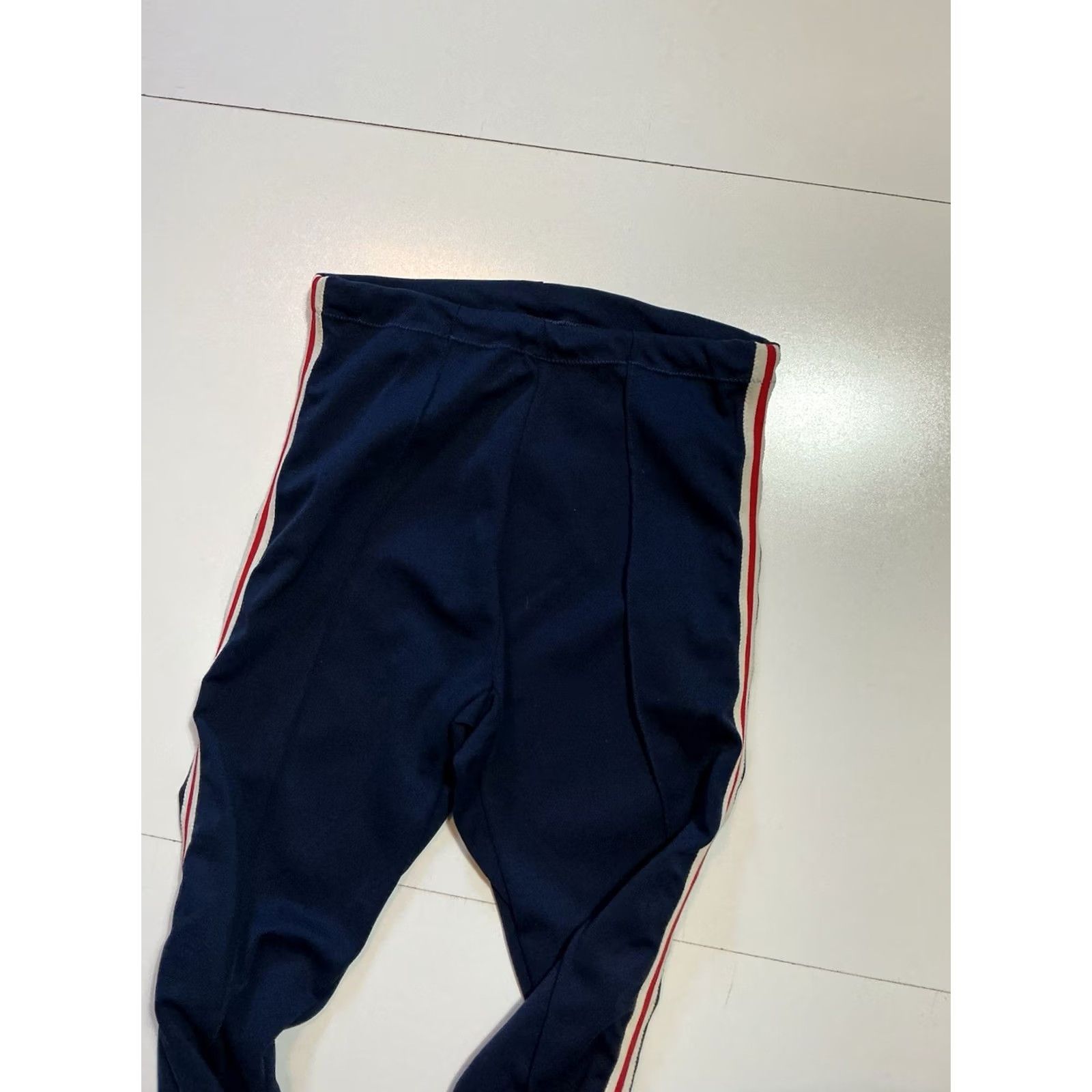 Champion VINTAGE Champion Track Pants Nylon Striped Navy Blue Made In USA M Men Size US 31 - 5 Thumbnail