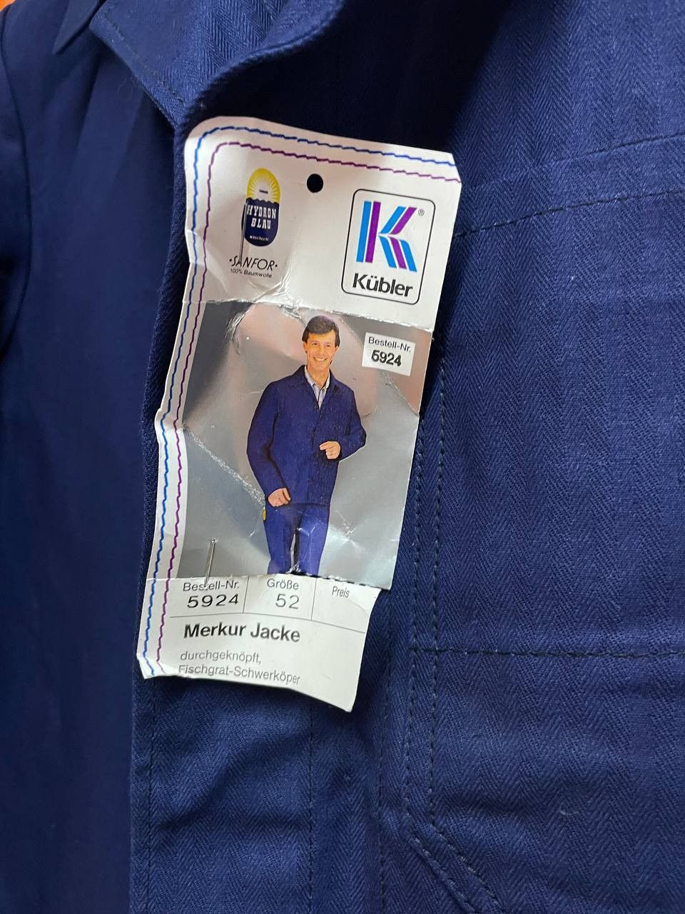 Other 🔥NWT Sanforized Vintage Workwear Jacket Size US L / EU 52-54 / 3 - 3 Thumbnail