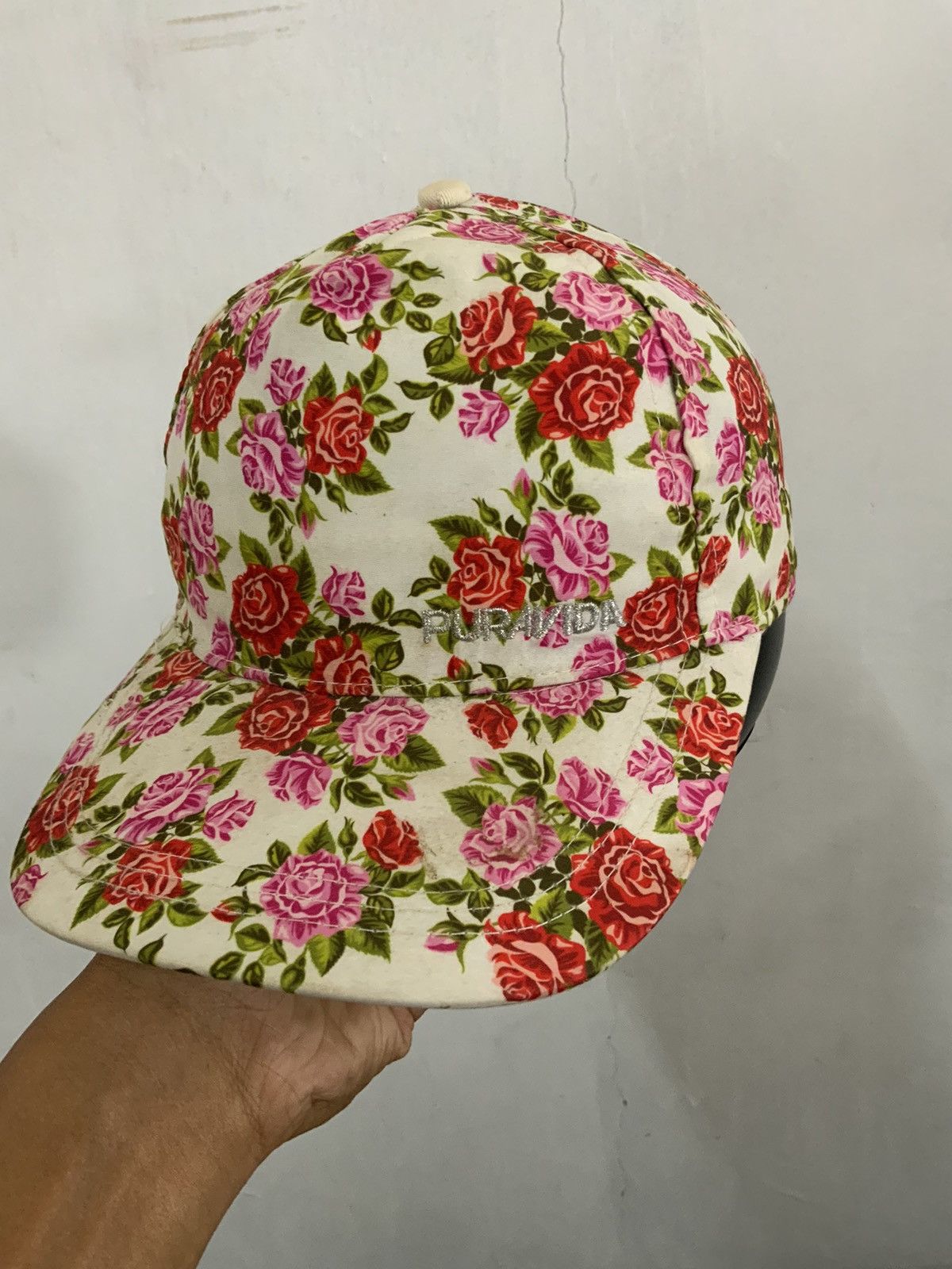 Japanese Brand Puravida Small Logo Hat Cap Size ONE SIZE - 6 Thumbnail