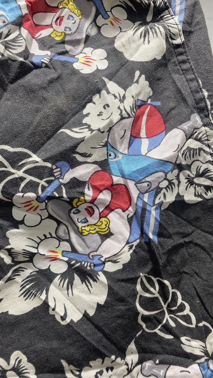 Quiksilver Quiksilver Cartoon Beach Pants 80s Size US 34 / EU 50 - 5 Thumbnail