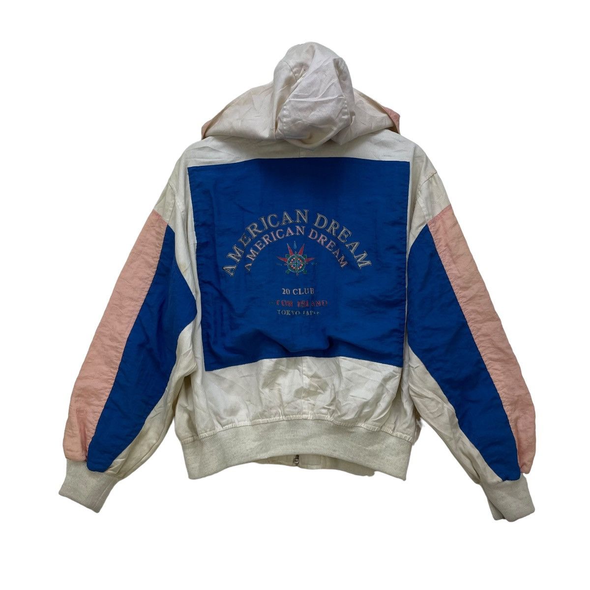 Japanese Brand × Vintage Vtg Olege Clfielo Colour Block Hoody Jacket Size US M / EU 48-50 / 2 - 1 Thumbnail
