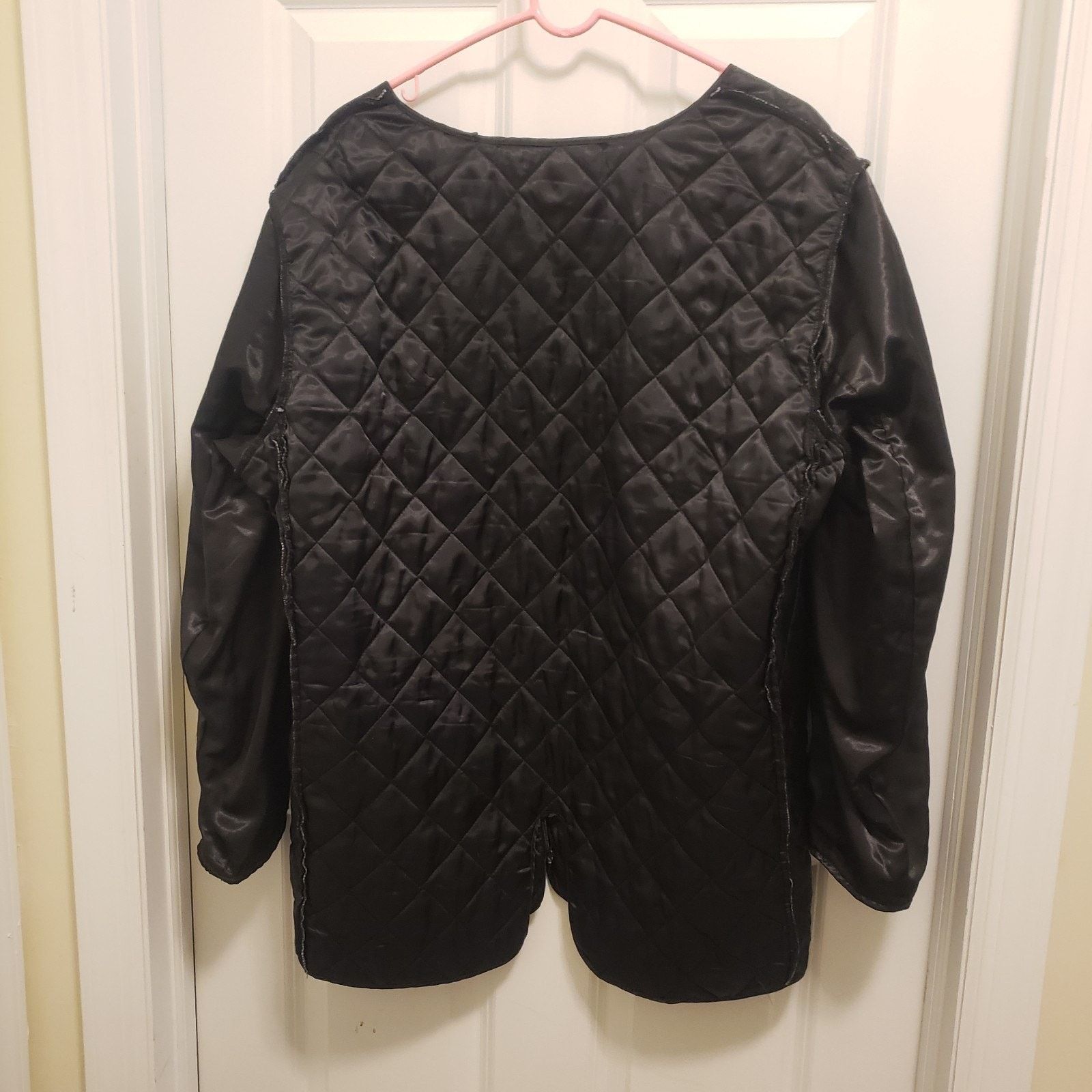Tom James Tom James MidLength Raincoat Removable Quilted Liner Black Size US XXL / EU 58 / 5 - 14 Thumbnail