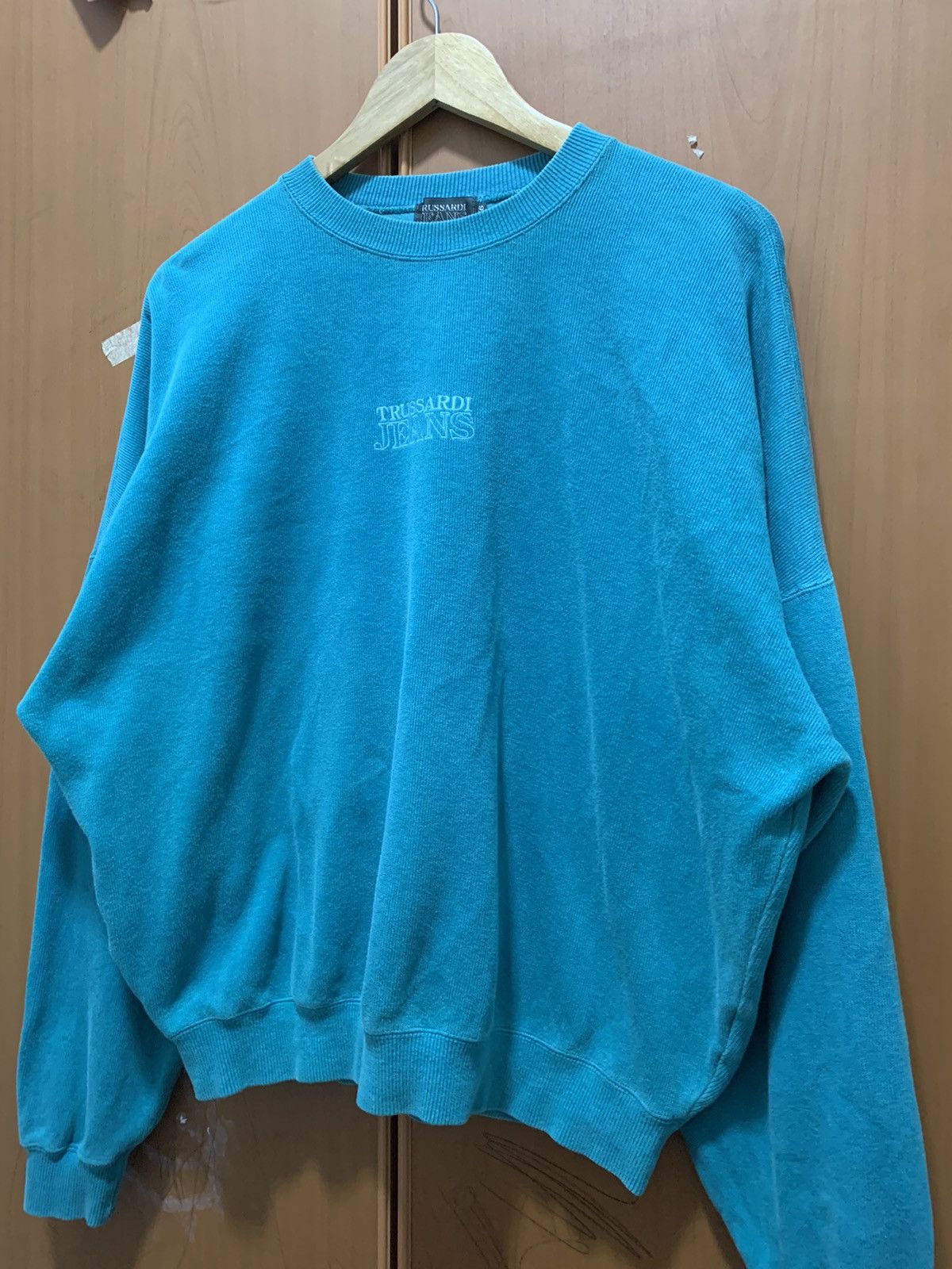 Trussardi Vintage Trussardi Jeans Sweatshirt Size US XXL / EU 58 / 5 - 2 Thumbnail