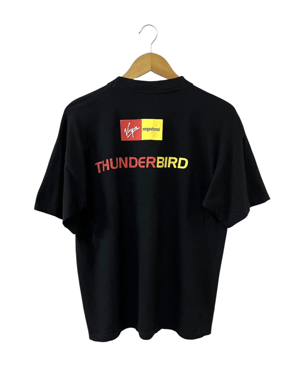 Vintage VINTAGE THUNDERBIRDS PROMO MOVIE FILM TSHIRT Size US L / EU 52-54 / 3 - 7 Thumbnail