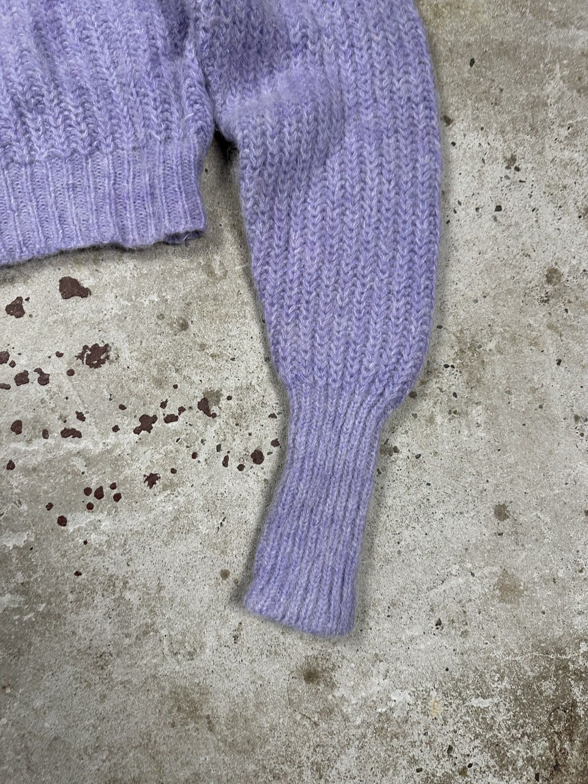 Designer × ROTATE Rotate Birger Christensen Knit Wool Big Logo Cropped Jumper Size S / US 4 / IT 40 - 3 Thumbnail