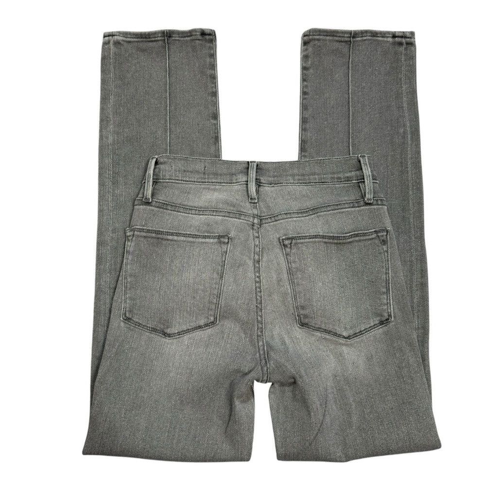 Frame FRAME Le High Straight in Shattuck Jeans Size 24 Size 24" / US 00 / IT 34 - 4 Thumbnail