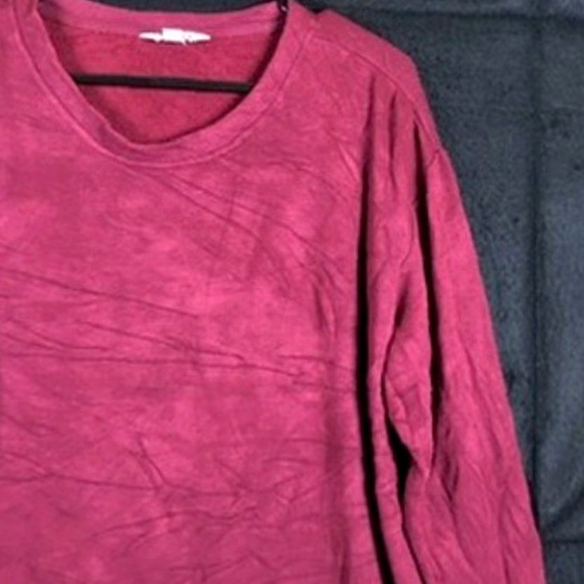 Orvis Orvis Womens Sweatshirt Maroon Pullover V Neck Long Sleeve Large Regular Pullover Soft Cozy Casual Workwear Size L / US 10 / IT 46 - 5 Thumbnail