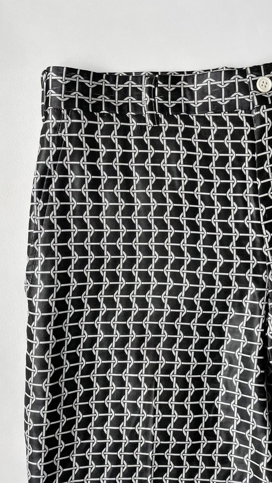 Comme des Garcons S/S 12 ‘Chain Patterned’ Nylon Shorts Size US 32 / EU 48 - 5 Thumbnail