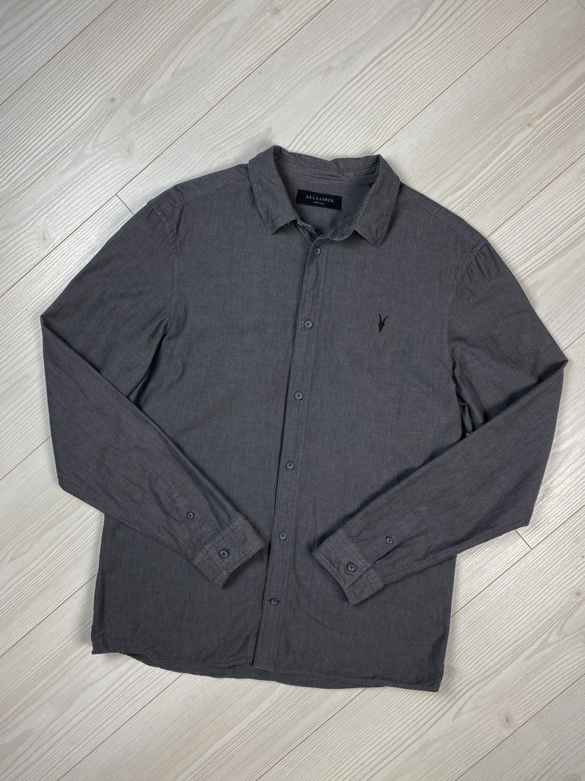Allsaints Classic allsaints shirt with mini logo Size US M / EU 48-50 / 2 - 2 Thumbnail