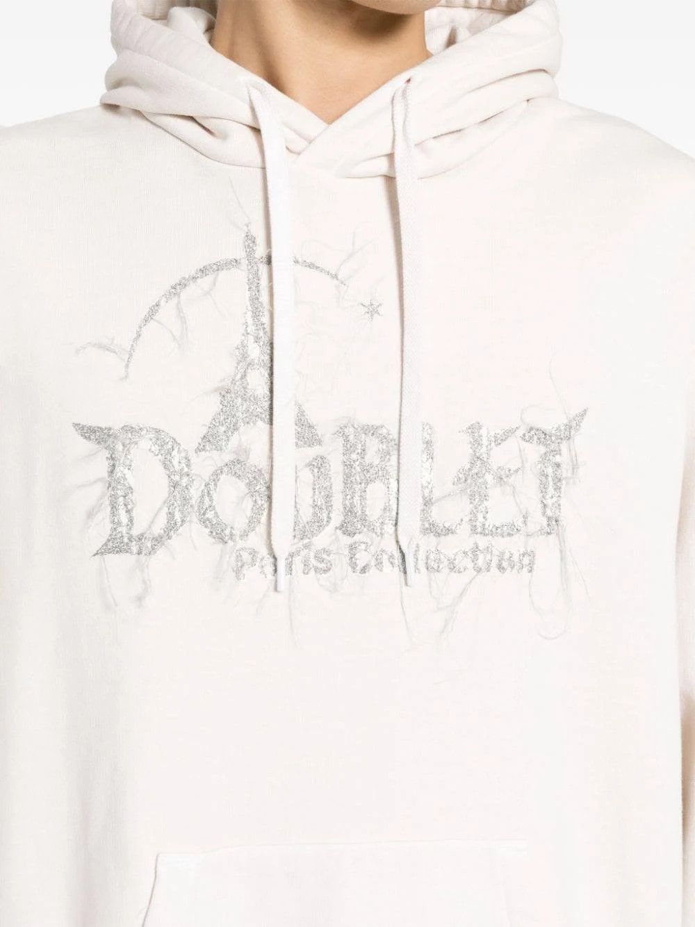 Doublet o1mris0824 Embroidery Hoodie in White Size US S / EU 44-46 / 1 - 5 Thumbnail