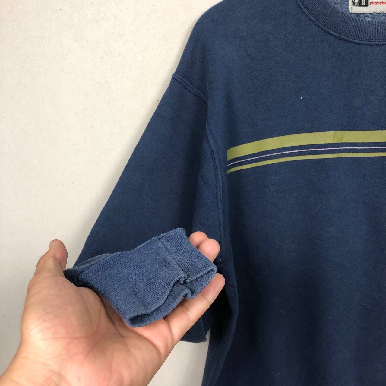 Vintage 90s Bitch Skateboards Stripe Sweatshirt Jumper
