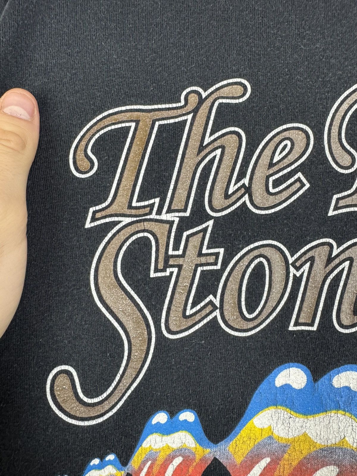 Band Tees Vintage The Rolling Stones Licks World Tour 2003 T-shirt Size US L / EU 52-54 / 3 - 7 Thumbnail