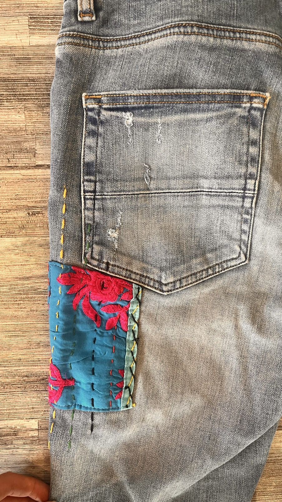 Amiri AMIRI Art Patch Jeans Size US 32 / EU 48 - 10 Thumbnail
