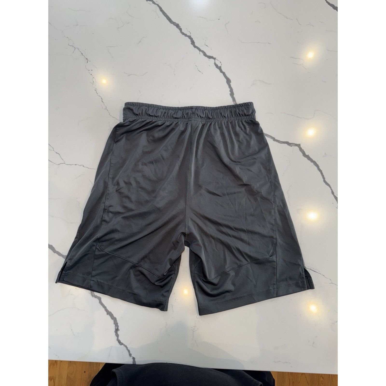 Nike Nike Dri-FIT Youth Shorts Boys S Gray Athletic Training Run Size US 26 / EU 42 - 7 Thumbnail