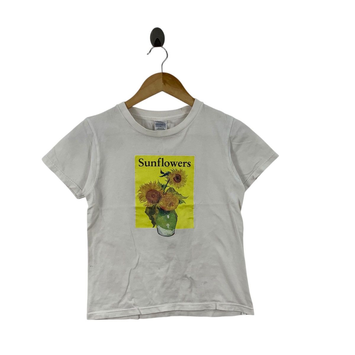 Other VAN GOGH SUNFLOWERS Still Life Painting Tee Shirt Top Size XS / US 0-2 / IT 36-38 - 4 Thumbnail