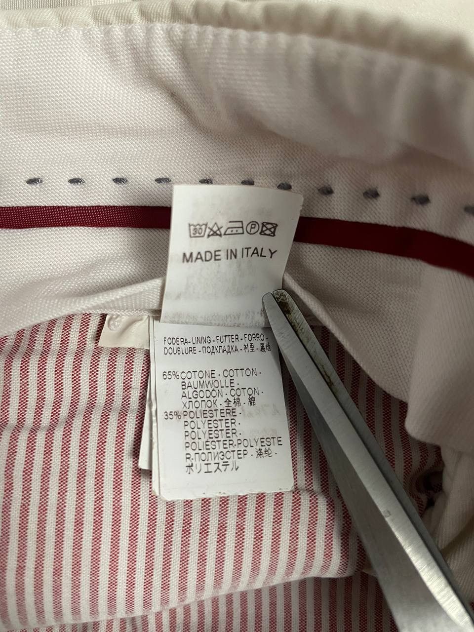 Brunello Cucinelli Brunello Cucinelli Pants White Size US 36 / EU 52 - 14 Thumbnail
