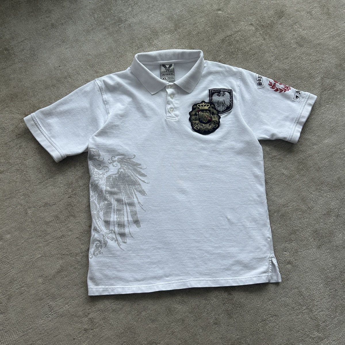 Avirex Avirex Sky King 2000’s Polo Size US XL / EU 56 / 4 - 1 Thumbnail