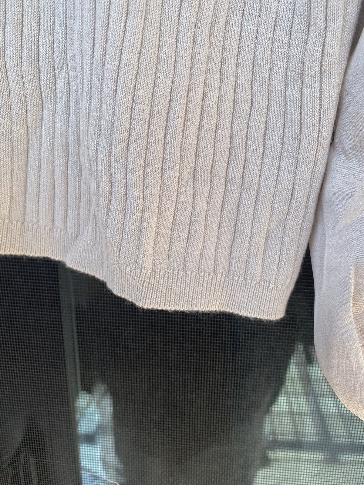 Express NWT Express Pleated Puff Lantern Satin Sleeve Knit Sweater Size L / US 10 / IT 46 - 10 Thumbnail