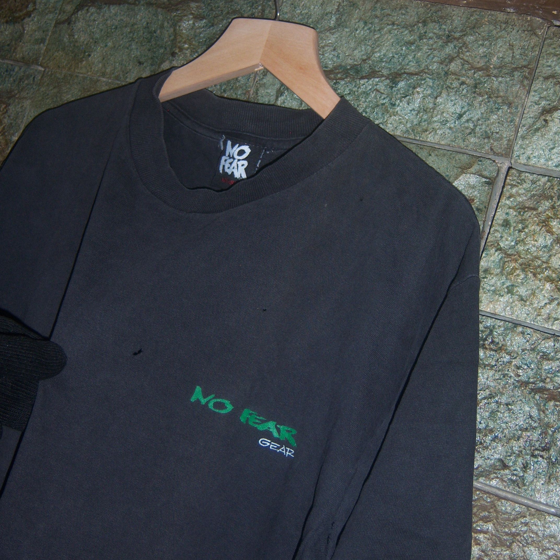 No Fear × Vintage 90s No Fear Skateboard T shirt Size US M / EU 48-50 / 2 - 6 Thumbnail