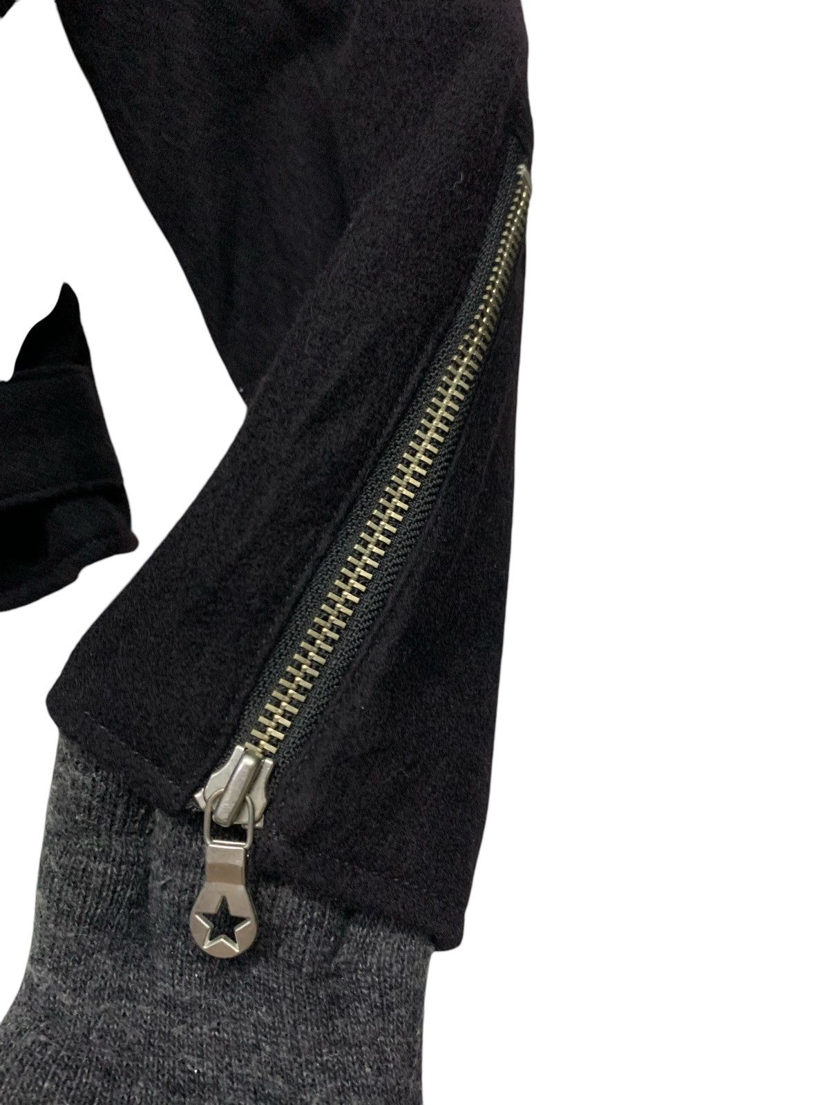Japanese Brand × PHENOMENON Aw 2011 Phenomenon Thunder Double Collar Wool Jacket Size US M / EU 48-50 / 2 - 12 Thumbnail